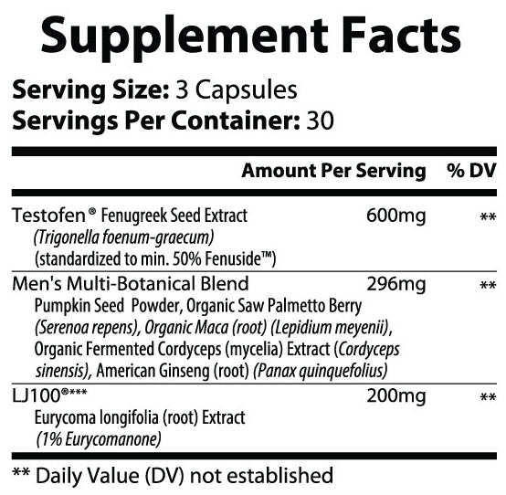 Zamani Fire™ Testosterone Support